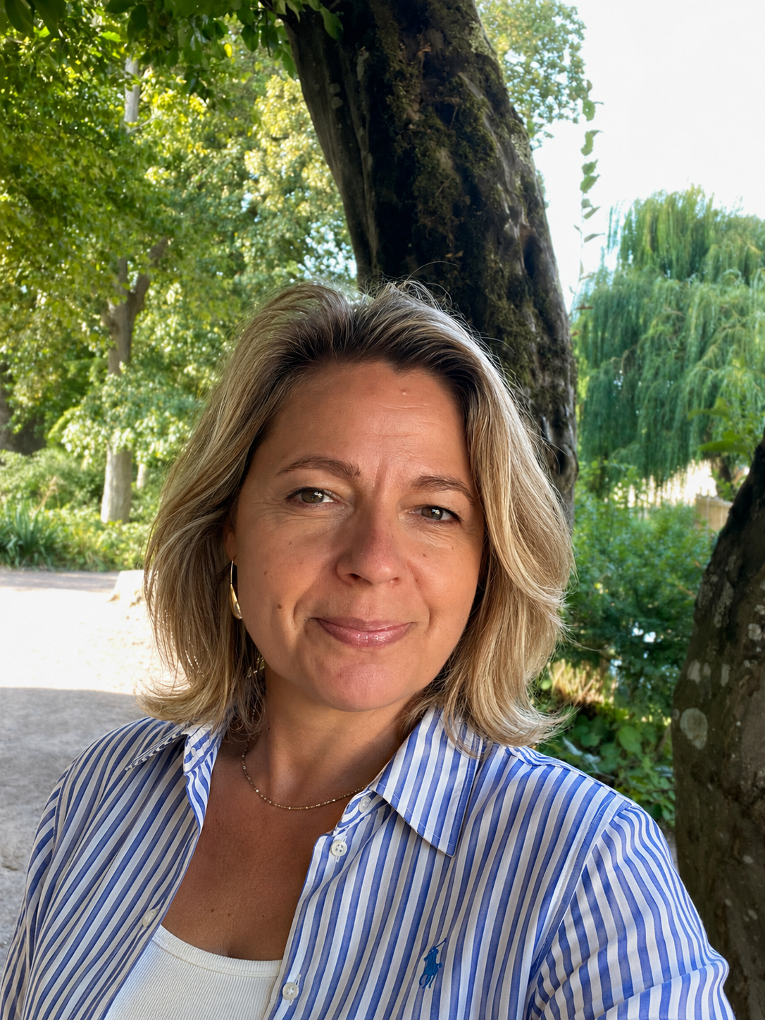 Portrait d’Aline Lelandais, autrice